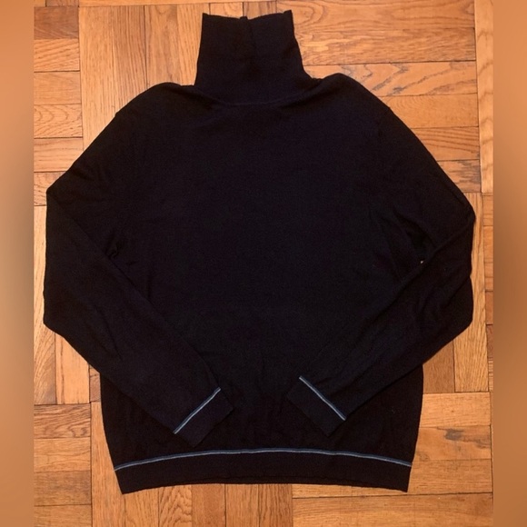 Ted Baker London Other - Ted Baker London EXARNO Black Wool Cashmere Blend Roll Neck Sweater